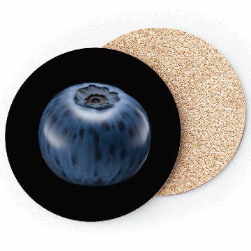 Discover Blueberry Realistic Coasters
