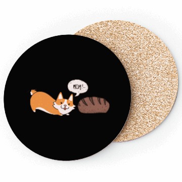 Discover Cute loaf of bread Coasters