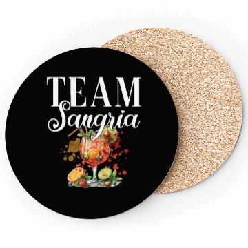 Discover Cocktail Bartender Team Sangria Coasters
