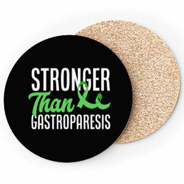 Discover Stronger Than Gastroparesis Awareness Coasters