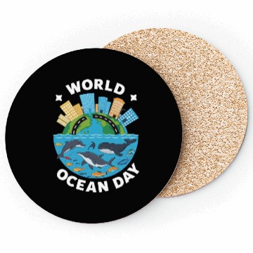 Discover world ocean day Coasters