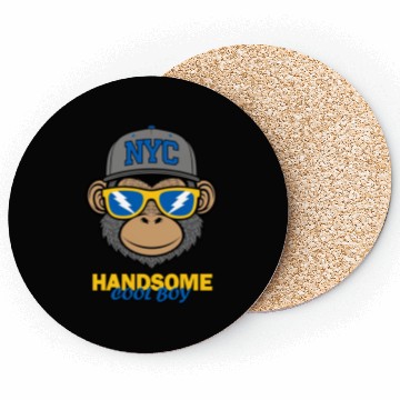 Discover Stylish Dude: Groovy Gorilla NYC Coasters