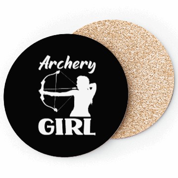 Discover Girls Archer Archery Coasters