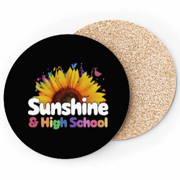 Discover Sunshine and High School Back to School Coasters