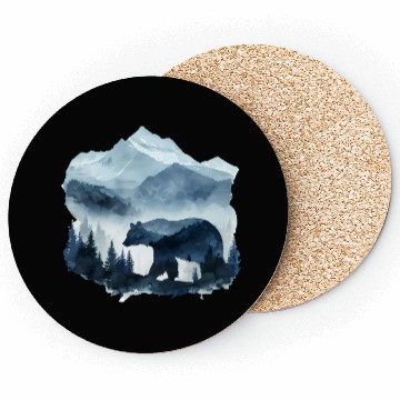 Discover a painting that expresses nature and animals Coasters