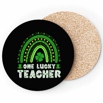 Discover St Patricks Day One Lucky Teacher Ireland Coasters