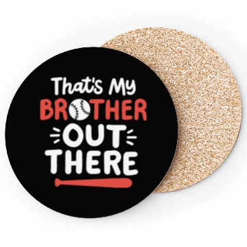 Discover Baseball Brother Sister Coasters