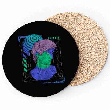 Discover Cyberpunk Style Synthwave Gaming Coasters
