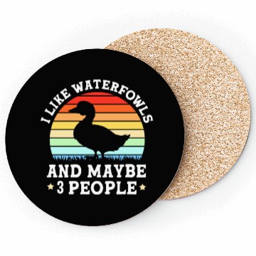 Discover Duck Hunting Waterfowls And Maybe Three People Coasters