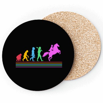 Discover Retro Equestrian Riding Horse Racing Evolution Coasters