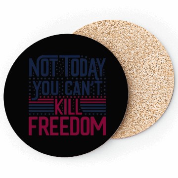 Discover Patriotic Freedom Defender design Coasters