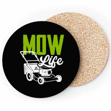 Discover Landscaper Gardener Lawn Mowing Life Coasters