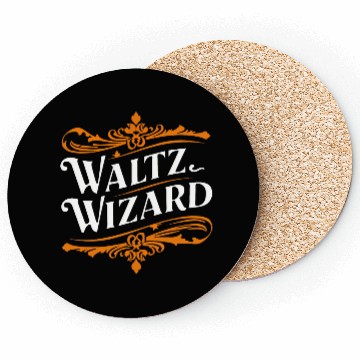 Discover Waltz Wizard Ballroom Dancing Coasters