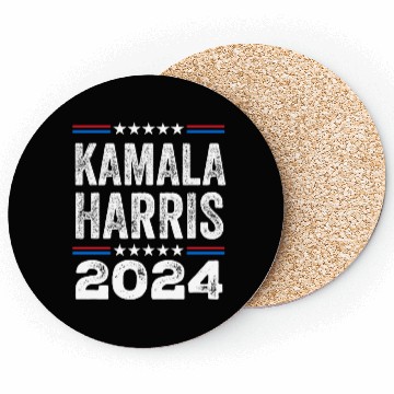 Discover Kamala Harris 2024 US Election Democrat Coasters