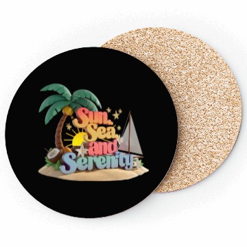 Discover Sun Sea And Serenity Coasters