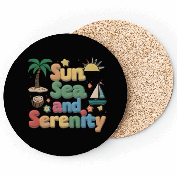 Discover Sun Sea And Serenity Coasters