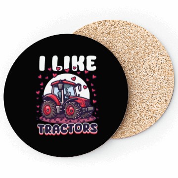 Discover Farmer I Like Tractors Coasters