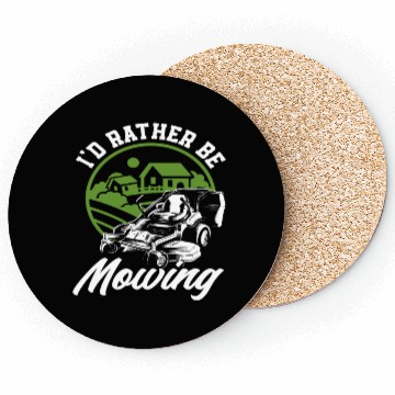 Discover Landscaper Gardener Horticulture Lawn Mowing Coasters