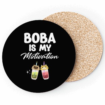 Discover Boba Is My Motivation Bubble Japan K-pop Korean Coasters