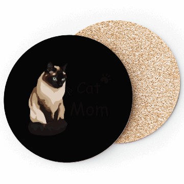Discover Cat mom Coasters