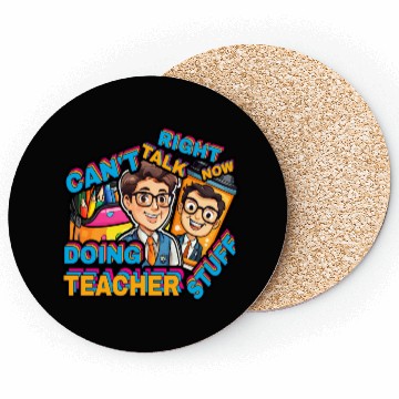 Discover Cute Teacher Coasters