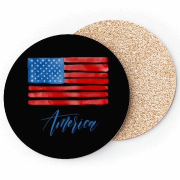 Discover American Flag Coasters
