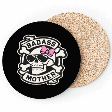 Discover Badass Mother Skull LIKE US ON FACEBOOK # Coasters