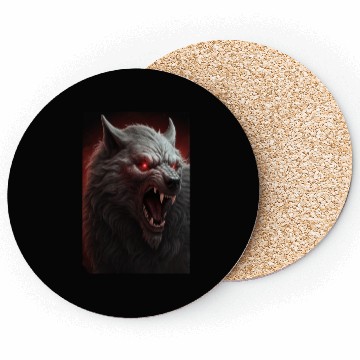 Discover black Wolf Coasters