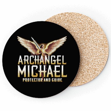 Discover Archangel Michael Catholic Christianity Angel Coasters