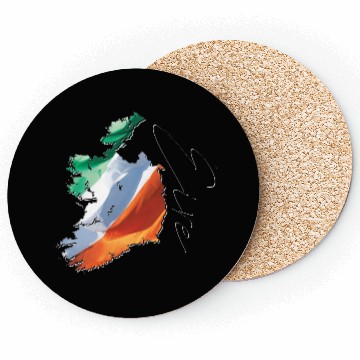 Discover Ireland | Real Flag | Flag Map IR Coasters
