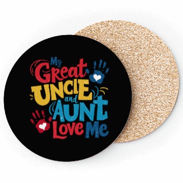 Discover My Aunt and Uncle Love Me Coasters