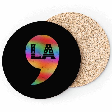 Discover "comma-la" Kamala Harris for President 2024 Coasters