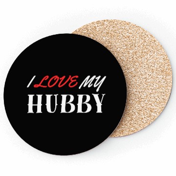 Discover I Love My Hubby Coasters