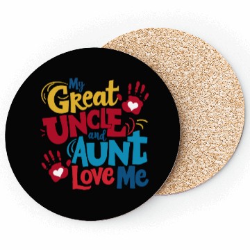 Discover My Great Uncle and Aunt Love Me Coasters