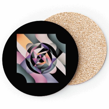 Discover Geometric Harmony Coasters