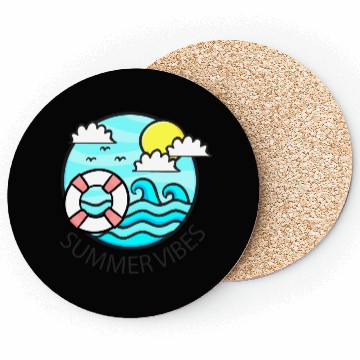 Discover Summer Vibes Coasters