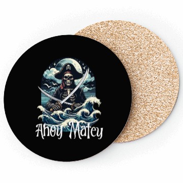 Discover Ahoy Matey - Talk Like a Pirate Coasters