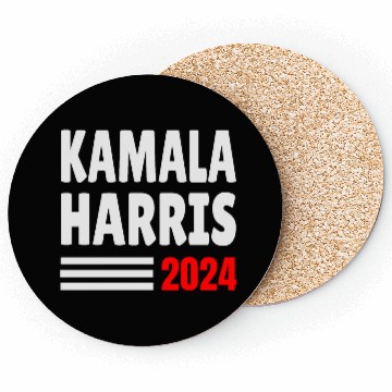 Discover Kamala Harris 2024 for President Coasters