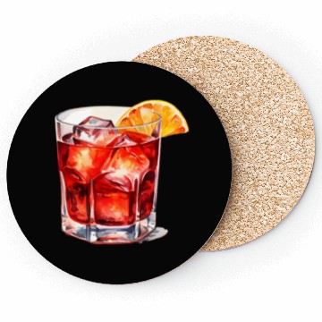 Discover Red Cocktail Coasters