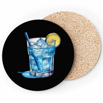 Discover Blue Cocktail Coasters