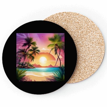Discover Summer Beach Casual Wear Coasters