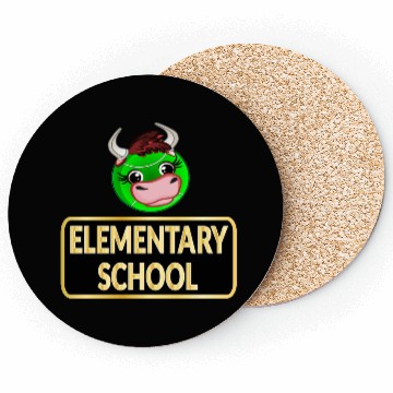 Discover ELEMENTARY SCHOOL - COW TENNIS Coasters