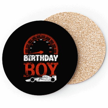 Discover Birthday Boy Race Car Racing Coasters