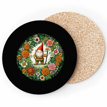 Discover Garden Gnome Coasters