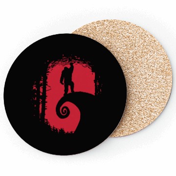 Discover In The Red Forest With Bigfoot Coasters