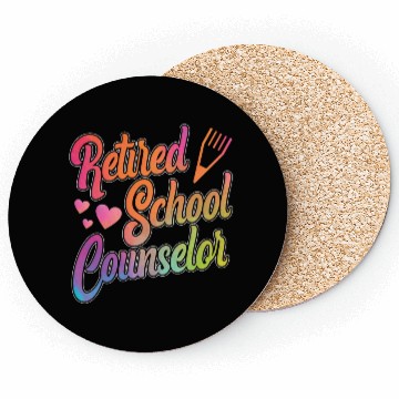 Discover School Counselor Retired Coasters