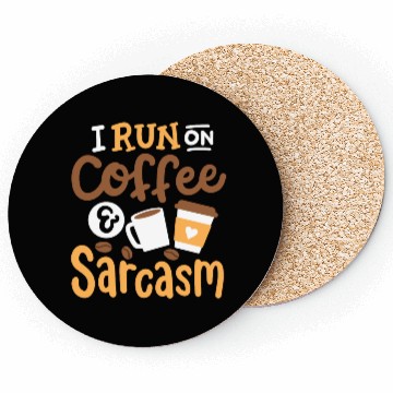 Discover Coffee and Sarcasm Coasters