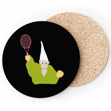 Discover Crawly Gnome Tiny Green Wizard, Funny Green Gnome Coasters