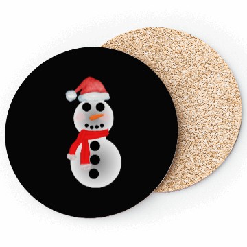 Discover Cute Snowman Coasters