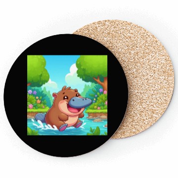 Discover The hippo-platypus Coasters
